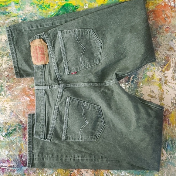 Levis 501 Buttonfly mens jeans - Picture 7 of 12